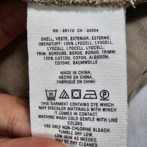 Anthropologie Hei Hei Morgan Open Front Draped Utility Jacket Size‎ Small - Picture 12 of 14